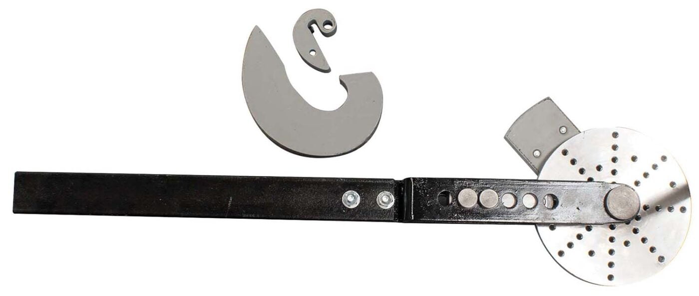 BRAMLEY Wrought Iron Scroll Bender attachment (incl handle) Garrick