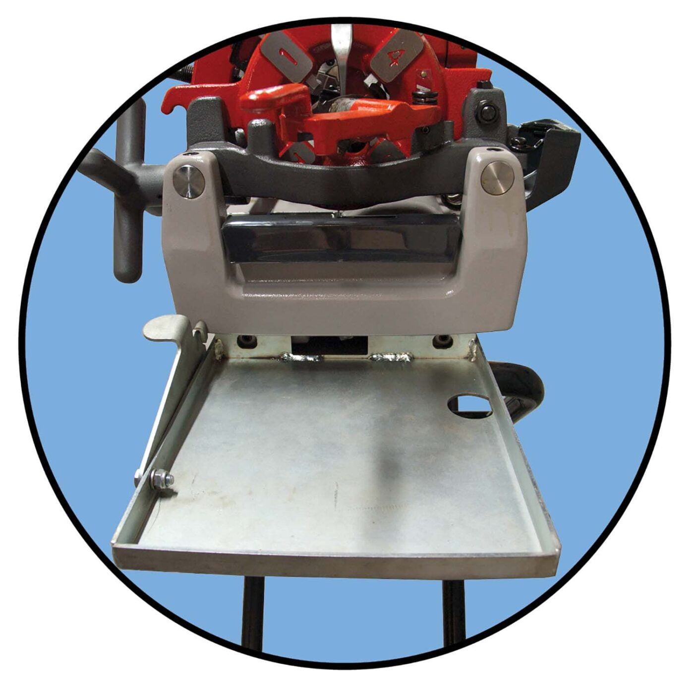 GARRICK Folding Wheel Stand for Threading Machine Garrick Herbert